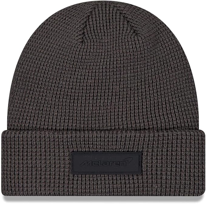 Mclaren Automotive New Era Waffle Knit Graphite Beanie