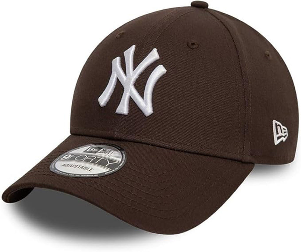 New Era Gorra de béisbol negra ajustable 940 League Basic NY Yankees