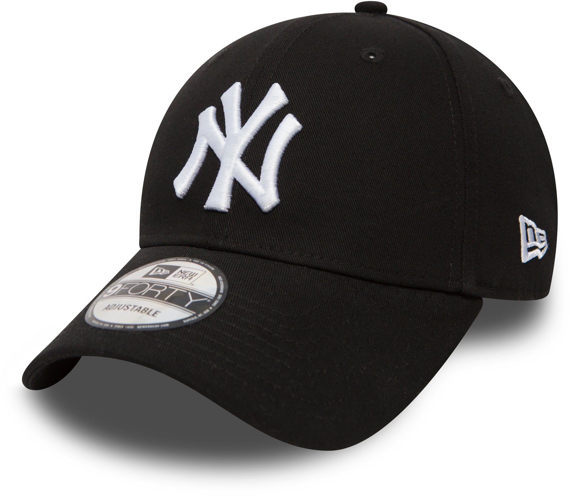 New Era 940 League Basic NY Yankees Adjustable Black Baseball Cap ...