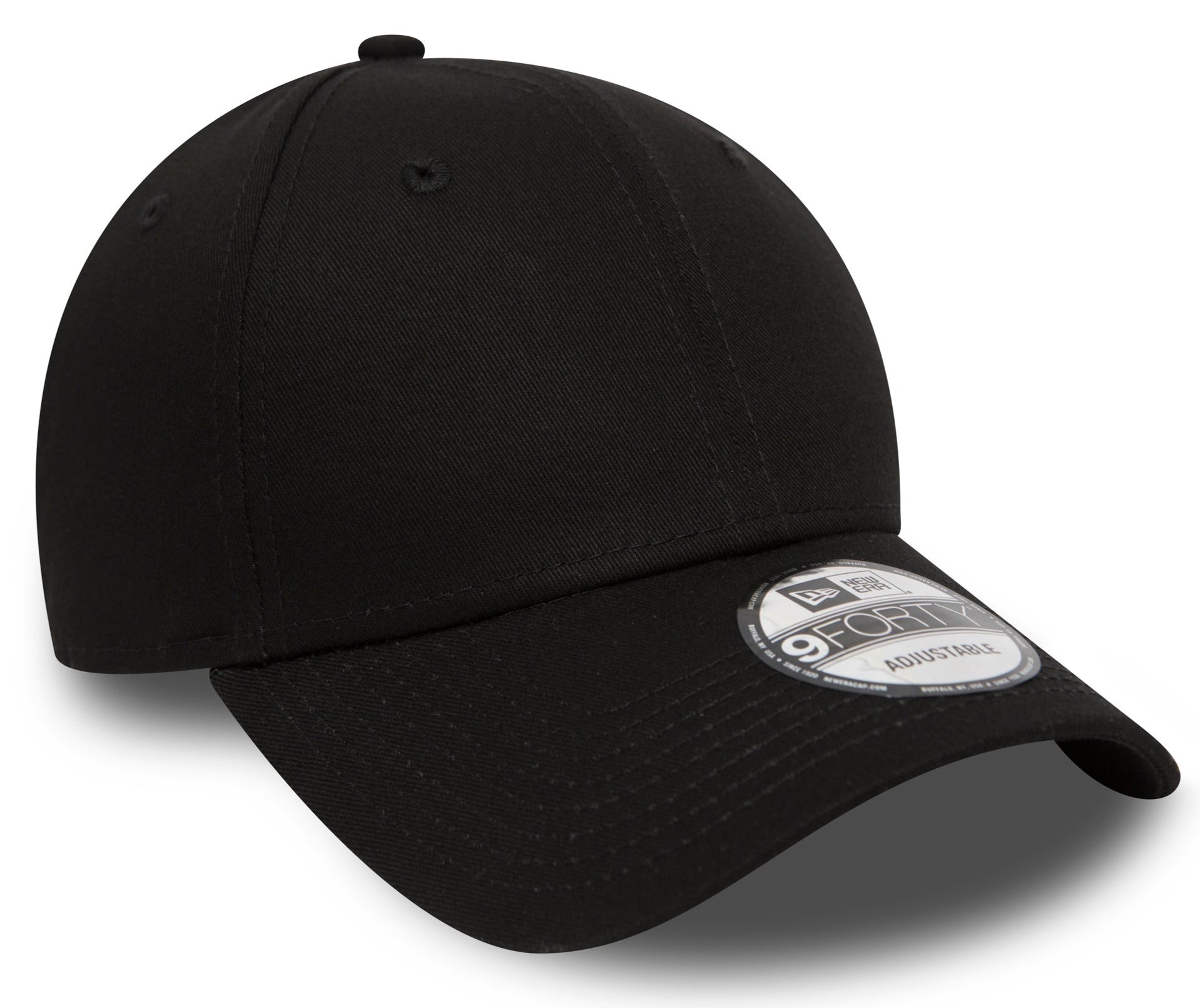 New Era 940 Basic Adjustable Black Baseball Cap – lovemycap