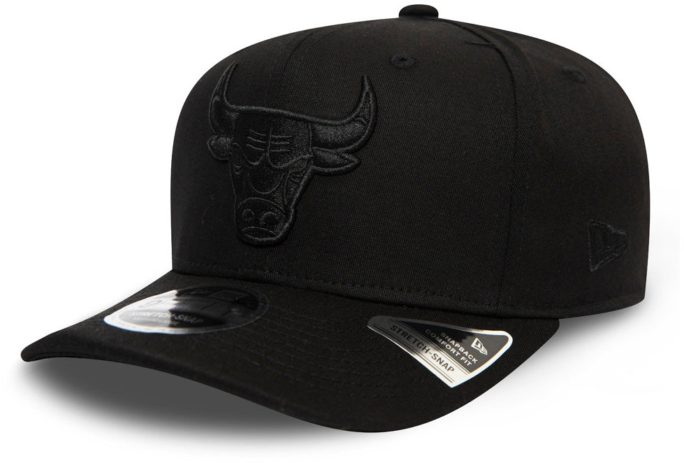 New Era Tonal Icon 9FORTY Black Milwaukee Bucks Adjustable Hat