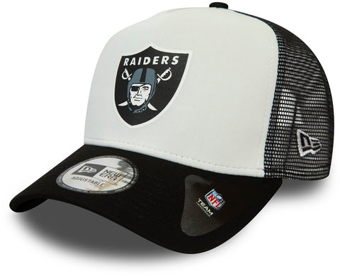 Las Vegas Raiders New Era NFL Team Colour Block Trucker Cap - pumpheadgear, baseball caps