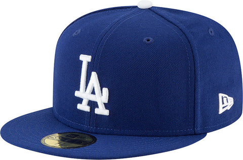 Los Angeles Dodgers New Era 5950 AC Performance Team Baseball Cap - lovemycap