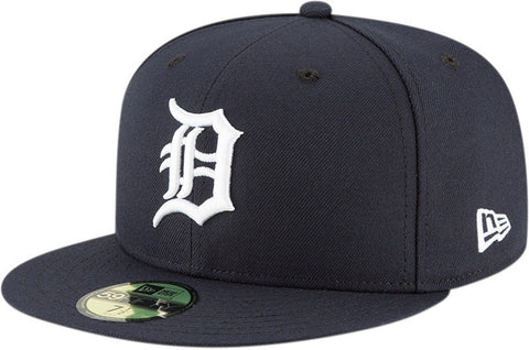 Detroit Tigers New Era 5950 AC Performance Team Baseball Cap - lovemycap