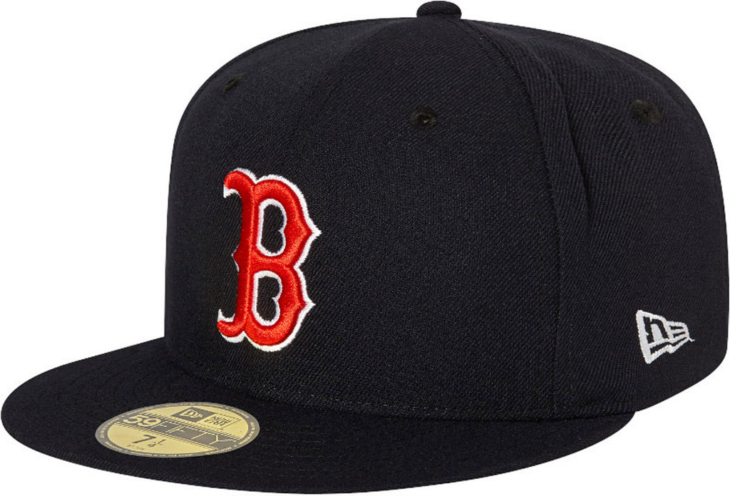 Boston Red Sox New Era 5950 AC Performance Team Baseball Cap - lovemycap