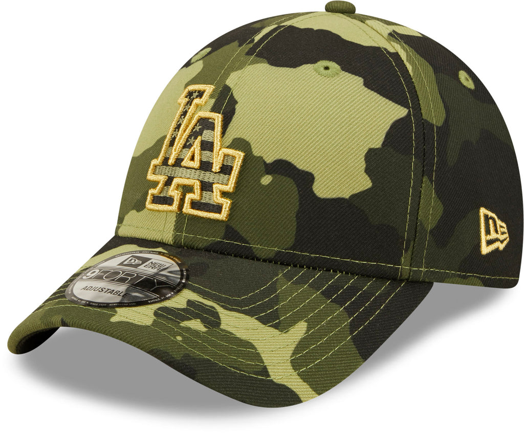 New Era Dodgers 9FORTY Camo Snapback Hat