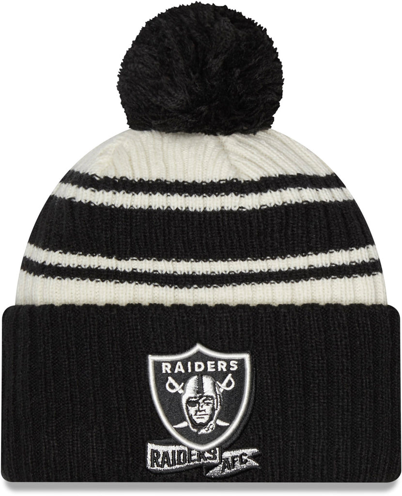 Las Vegas Raiders 2022 SALUTE-TO-SERVICE Knit Beanie Hat