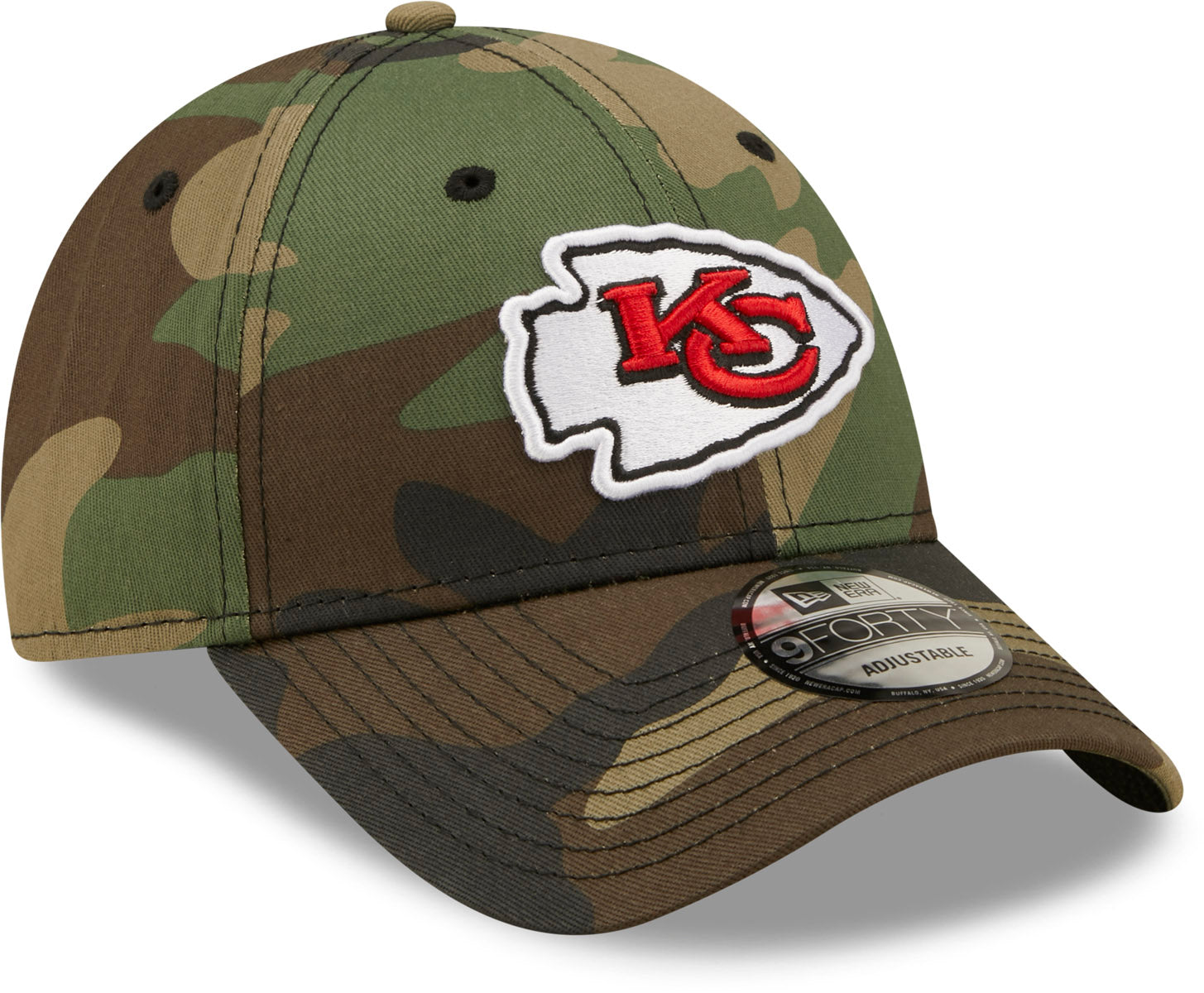 Kansas City Chiefs New Era 9Forty NFL Camo Team Cap