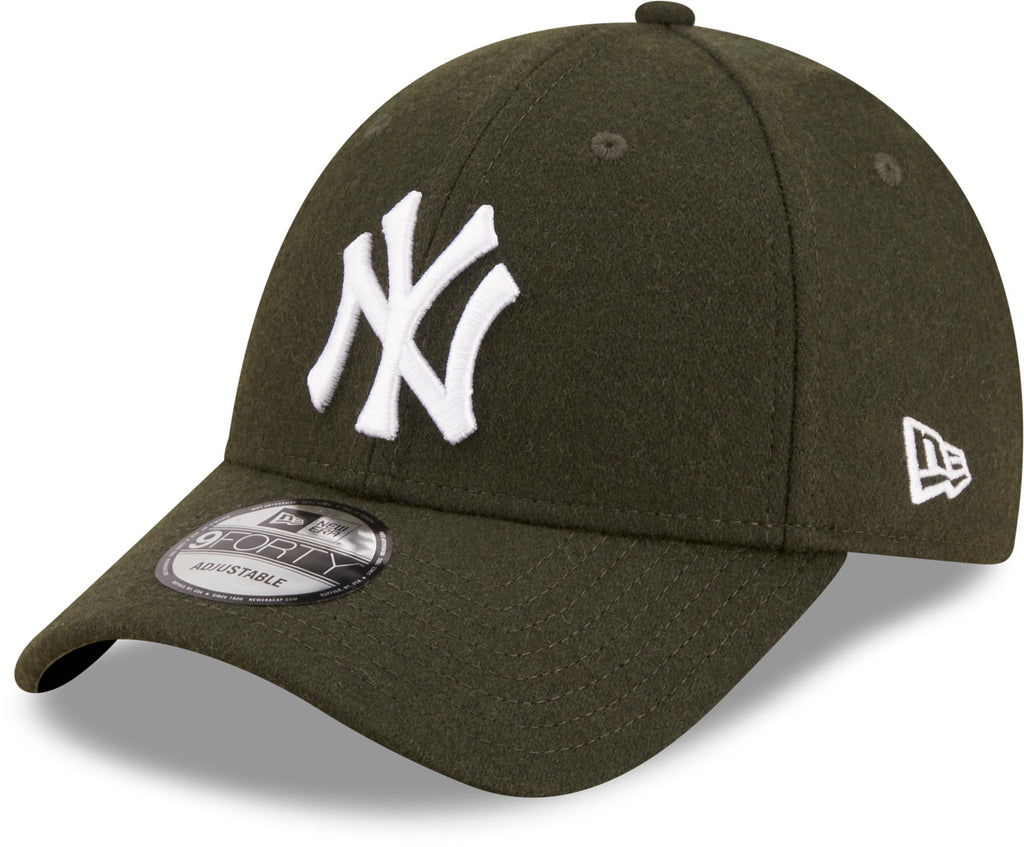 Zijdelings snelheid Erge, ernstige NY Yankees New Era League Essential Olive A-Frame Trucker Cap – lovemycap