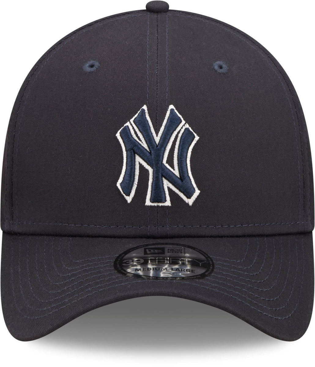 New York Yankees Light Blue New Era Fitted Hat 39Thirty Medium