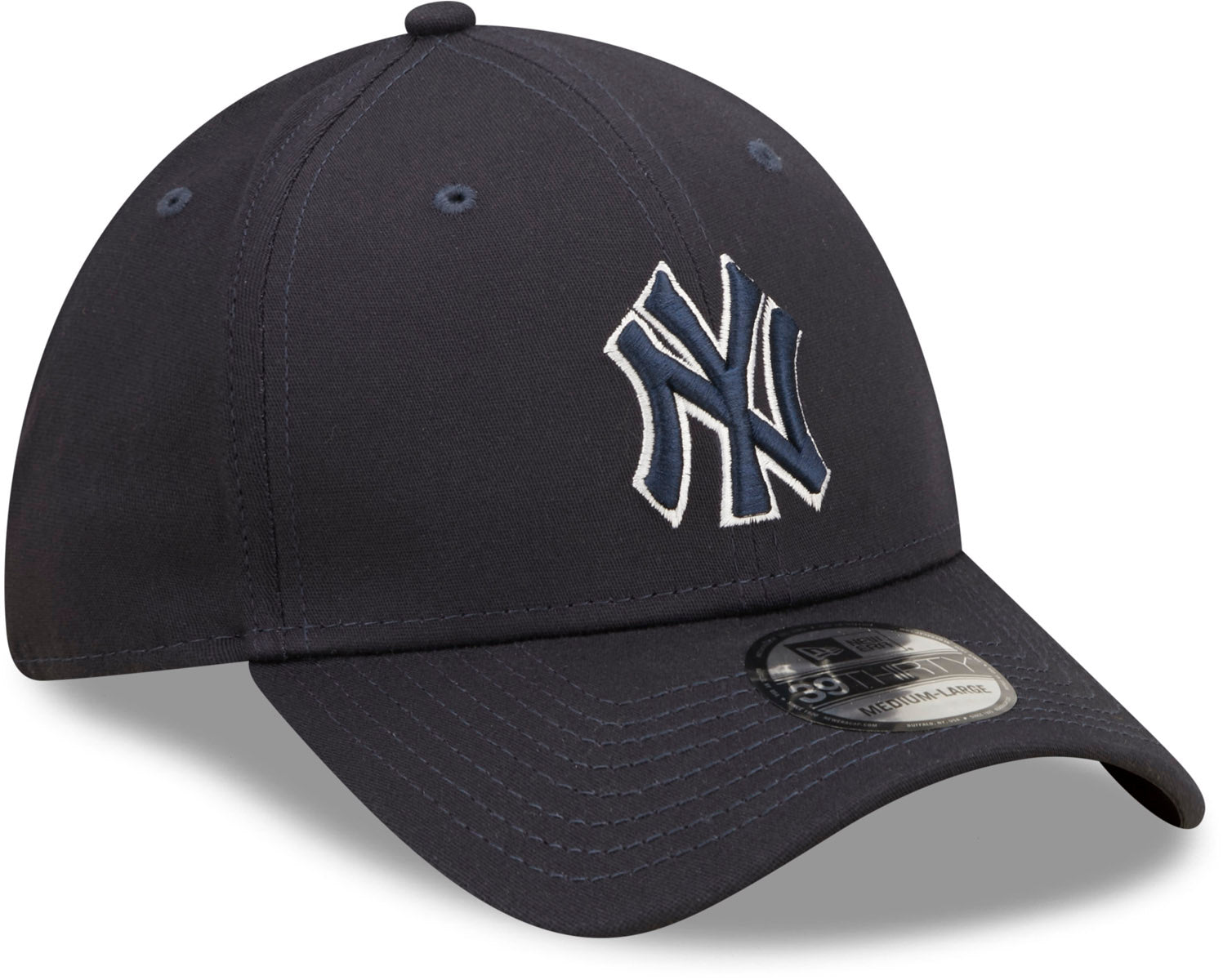 New Era Men's New York Yankees 39Thirty Classic Navy Stretch Fit Hat