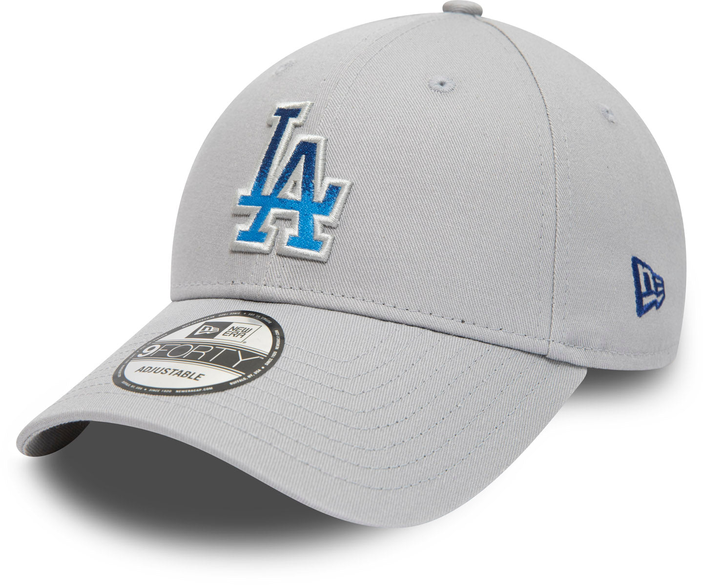 Los Angeles Dodgers New Era 3930 League Essential All Black Stretch Fit  Baseball Cap