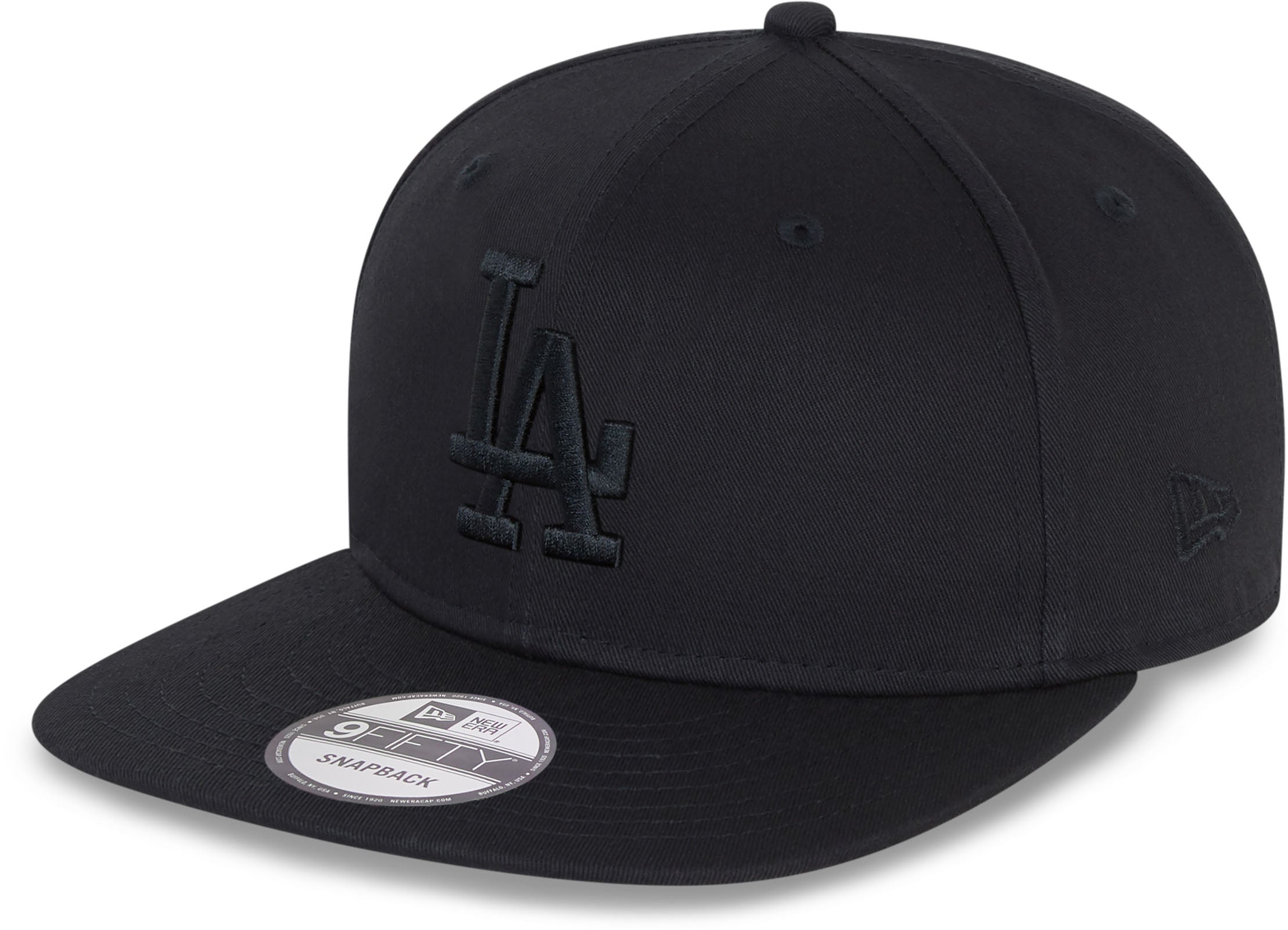 Los Angeles Dodgers New Era 9Fifty All Black Baseball lovemycap