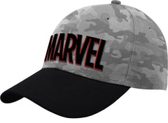 Marvel Grey Camo Baseball Cap | lovemycap